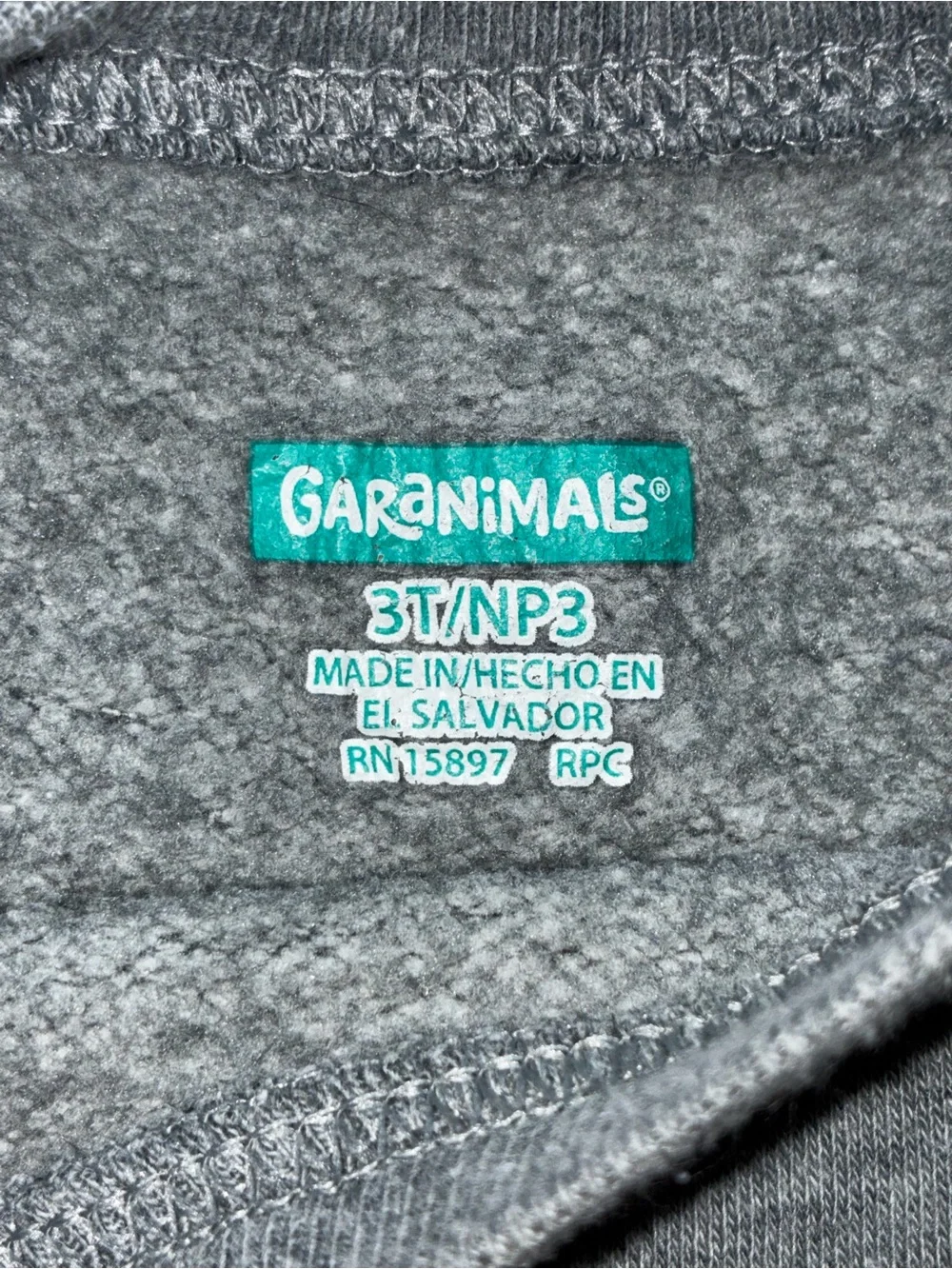 Garanimals light gray